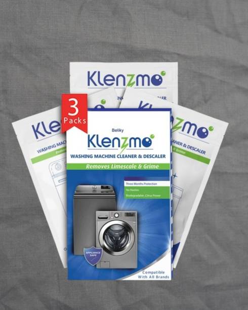 Klenzmo Washine Machine cleaner and descaler for front and top load 60 Detergent Powder (Origianal)