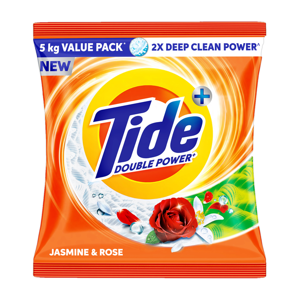 Tide Plus 2X Deep Clean Power Detergent Powder (Jasmine & Rose)