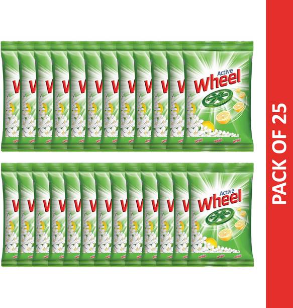 Wheel Active 2 in 1 Green (case pack) Detergent Powder