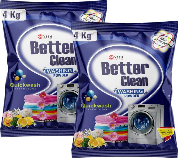 Orveen Detergent Powder Better Clean Top & Front Load...