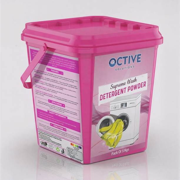 OCTIVE SUPREME WASH Advanced Clean Matic Top Load Perfumed Pink Detergent Powder Detergent Powder (Fresh Aroma)