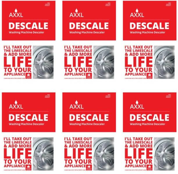 axxl Drum De_Scal Powder | Deep Clean Formula for Washing Machine Care Detergent Powder (jasmine)