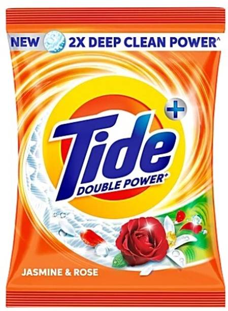 Tid Tide Plus Double Power Detergent Washing Powder - Jasmine & Rose 1 Kg Detergent Powder