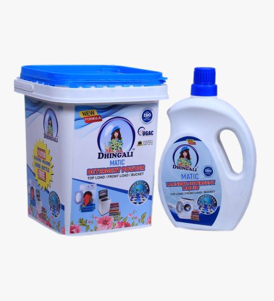 DHINGALI WASHING POWDER Detergent Powder (ACTIE FRESH)