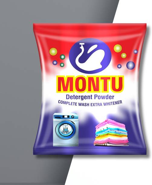 MONTU Top Load Washing Machine Powder Stain & Dirt Remove Detergent Powder Laundry Detergent Powder (Lime & Lemon Fragrance For 8 Hours)