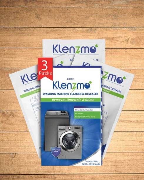 Klenzmo Washine Machine cleaner and descaler for front and top load 21 Detergent Powder (Origianal)