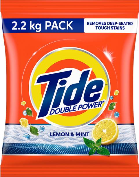 Tide Double Power Plus Lemon & Mint Detergent Powder (L...