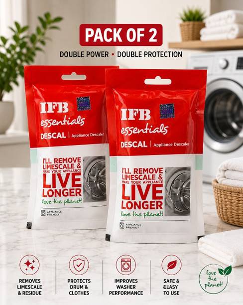 IFB Appliance Cleaning Descaler for Regular Care Detergent Powder