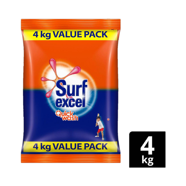Surf excel Quick Wash Tough Satin Removal Detergent Powder