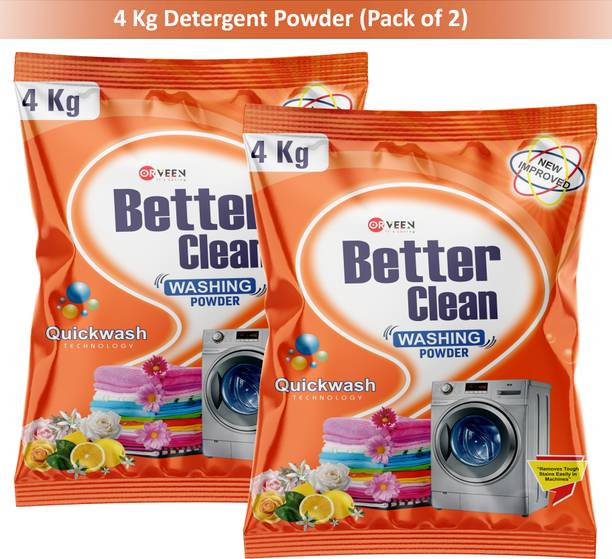Orveen Detergent Washing Powder Quick-Dissolving Form...