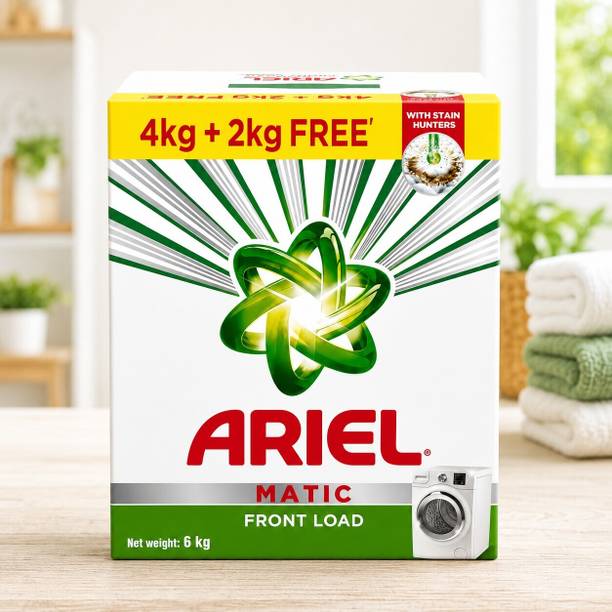 Ariel Advanced Laundry Cleaner Detergent Powder (Fresh & Long Lasting Fragrance)