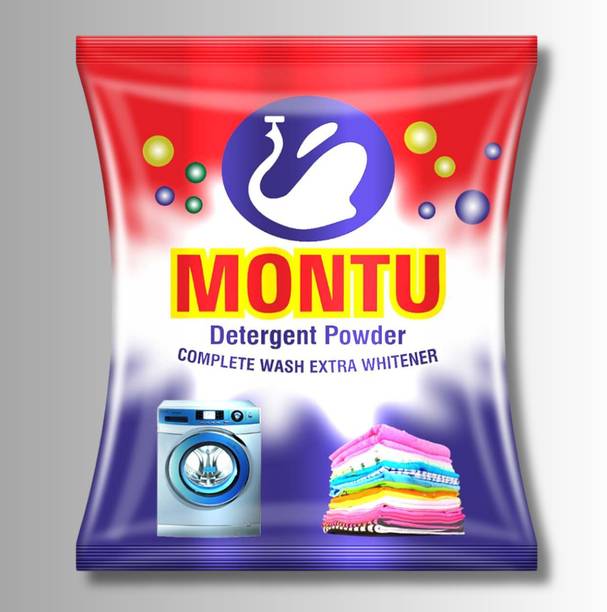 MONTU "top-load washing: 5kg detergent powder for clothes that demand perfection" Detergent Powder (( Lime & Lemon Fragrance For 8 Hours ))