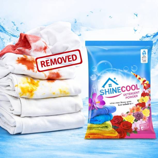 SHINECOOL Rose premium detergent powder Detergent Powder (Rose)