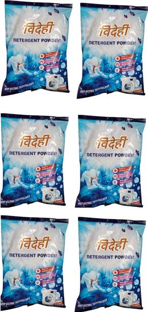 VIDEHI Extra Power Laundry Detergent powder with Removes Tough Stain Detergent Powder (Flower)