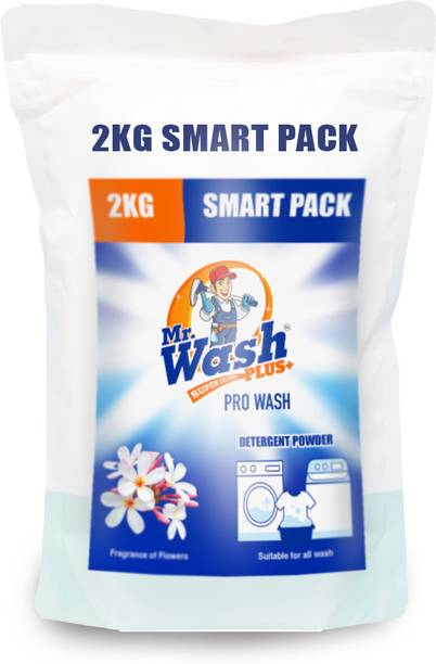 Mr wash Plus Smart Pack Detergent Powder 2 kg