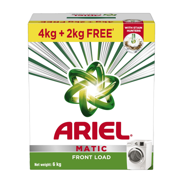एरियल मैटिक फ्रंट लोड डिटर्जेंट पाउडर 4 kg