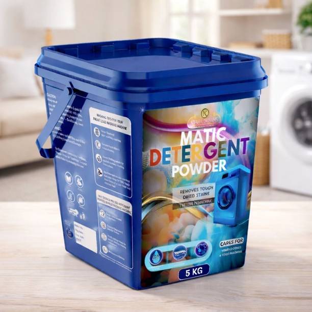 KYARA DREAMS Detergent Powder 5kg | Dirt & Odor Remover | Fresh Fragrance Detergent Powder (Fresh)