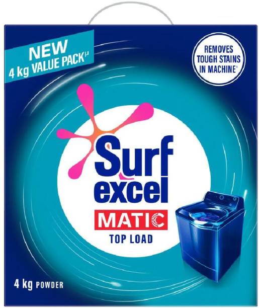 Surf excel Matic Top Load Detergent Powder Detergent Powder 4000 g
