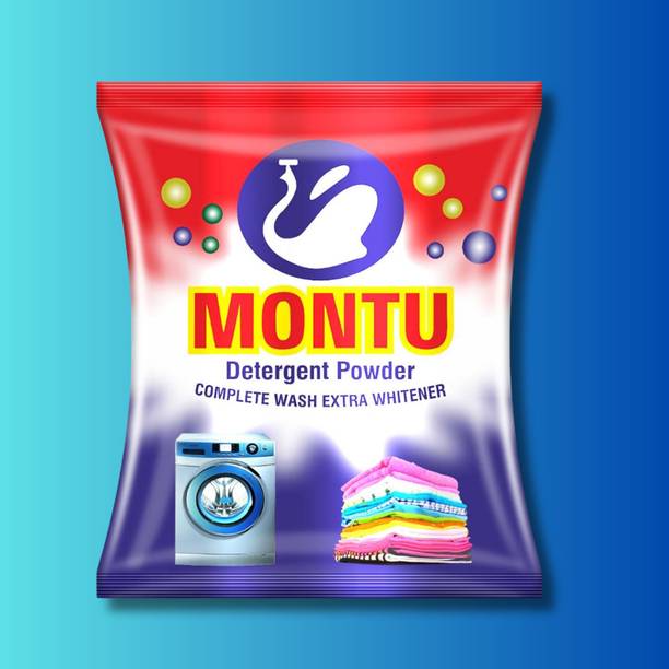 MONTU Water Meets Wonders: Surf Deep Clean's Stain-Removing Symphony Detergent Powder (lime and lemon)