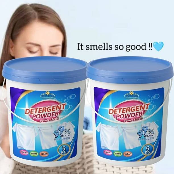 KYARA DREAMS Detergent Powder 10 KG – High Foam Quick Dissolve Detergent Powder (Fresh)