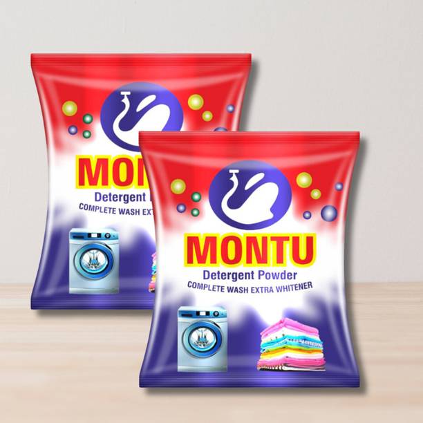 MONTU washing powder 10kg remove all tough stain top front load detergent Detergent Powder (after wash lime & lemon scent for 8 hours)