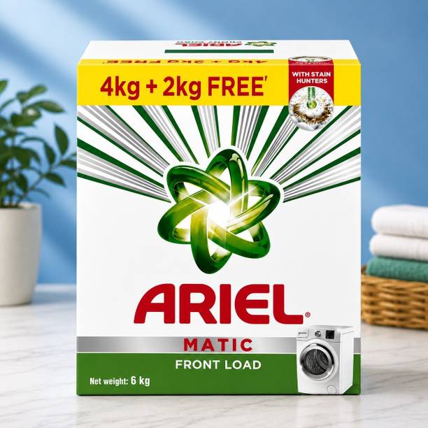 Ariel Fresh & Clean Laundry Powder Detergent Powder (Fresh & Long Lasting Fragrance)