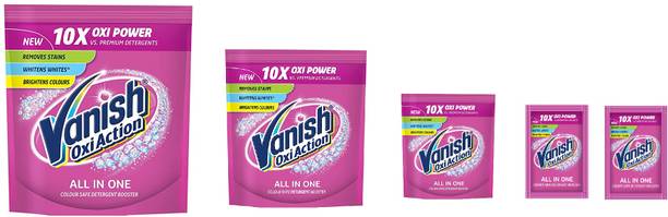 Vanish Oxi Powder All in One 750 G(400+200+100+25*2) Detergent Powder 750 g