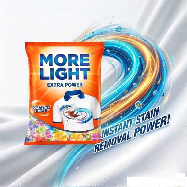 Morelight Power Stain Removal Detergent Powder Detergent Powder (FLORAL FRESH])