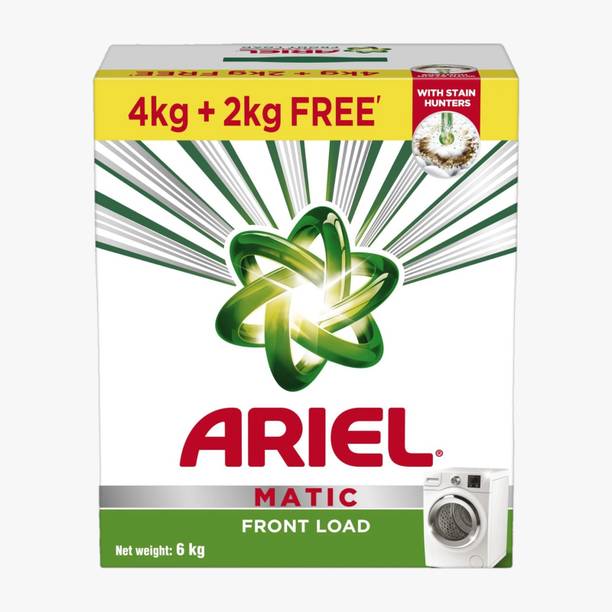 Ariel Matic Front Load (4+2kg) Detergent Powder (4 kg) Detergent Powder