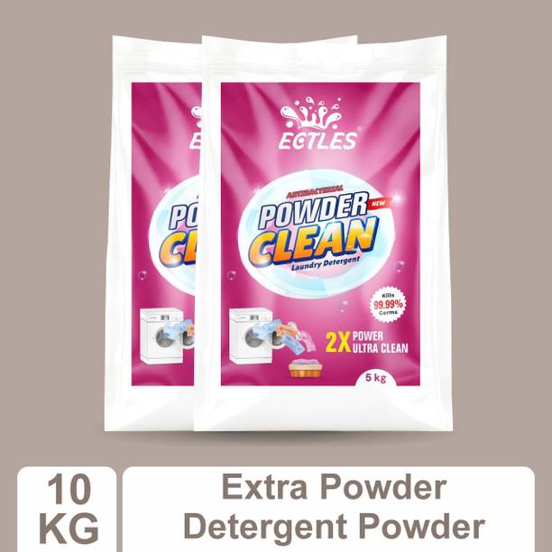 ECTLES Ulatra Clean 4X Extra Power Detergent Powder ( Rose ) Detergent Powder