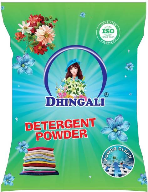 DHINGALI DETERGENT POWDER FOR MACHINE WASH AND HAND WASH Detergent Powder (FRESH)
