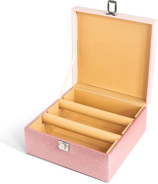 Birch & Co. Premium Wooden Bangle Organizer - Elegant Bangle Storage Box for Women & Bridal Bangles Holder | Chudi Box | Jewellery Box Vanity Box