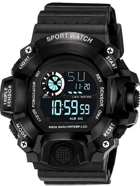 Digital Watch  - For Boys C-Shock Black Digital Watch For Boys And Mens Digital Watch