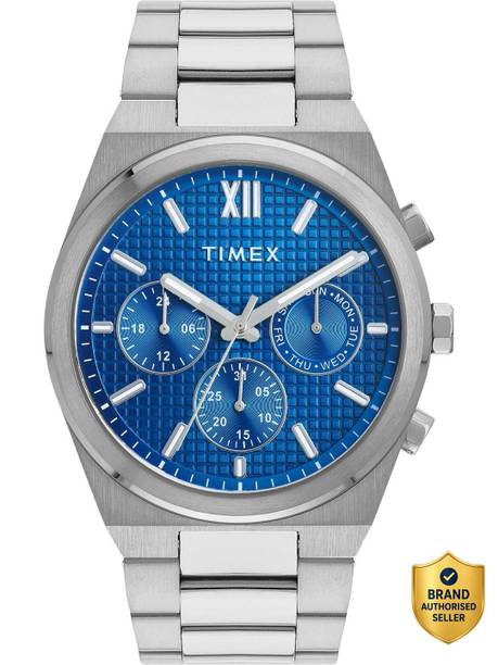 Round 42mm Blue Dial Analog Watch  - For Men TWEG297SMU01