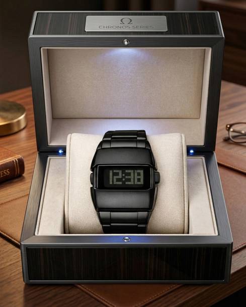 Black Stealth Design Analog Watch - For Men Cyberpunk Techwear-26