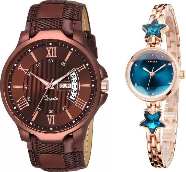 RIDDHI DD brown leather RS-90_Star watch RS-60 RIDDHI New Trandy Analog Watch Analog Watch  - For Men