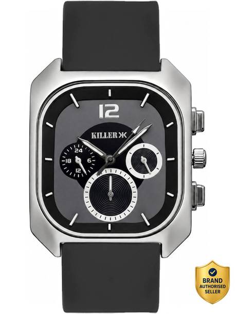 Killer Men’s Analog Watch  - For Men | With Multi Dial Silicone Strap | Stylish Casual Wear Wrist Watch