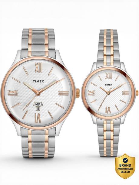 Empera Round 43mm Silver Dial Analog Watch  - For Men & Women TW00PR285
