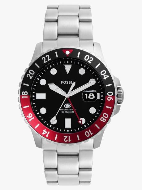 Fossil Blue Gmt Analog Watch - For Men FS6092