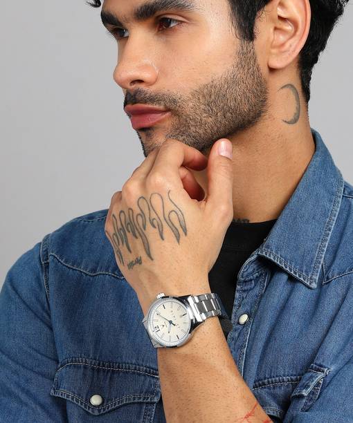 Analog Watch - For Men AS000069A-Silver