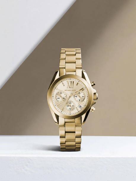 Mini Bradshaw Analog Watch - For Women MK5798