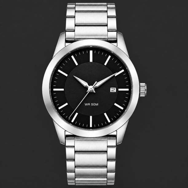 vpd T-50 RM Men's Premium Stainless Steel Silver Chain Analog Wrist Watch Analog Watch  - For Men