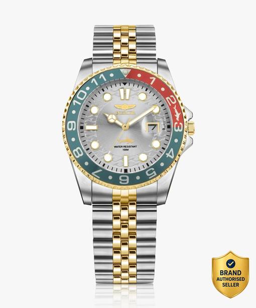 Pro Diver Quartz Silver Dial Analog Watch - For Men 40010
