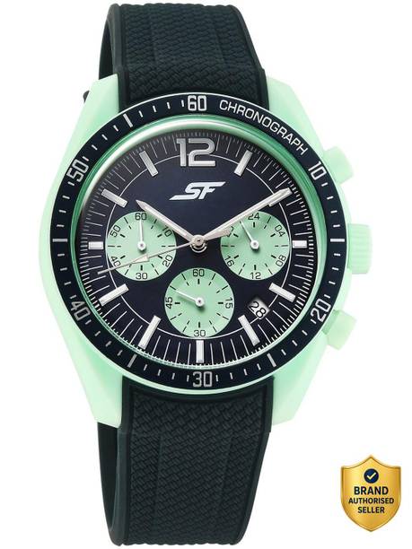 SF Genesis Quartz Multifunction Chronograph Blue Dial Blue Strap Analog Watch - For Men 77186PP01