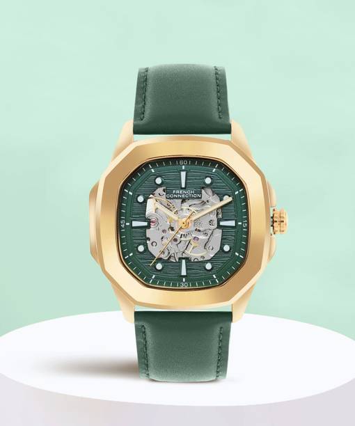 Automatic Watch for Men | Green Dial | Classic & Premium Design" Analog Watch - For Men FCA13NL