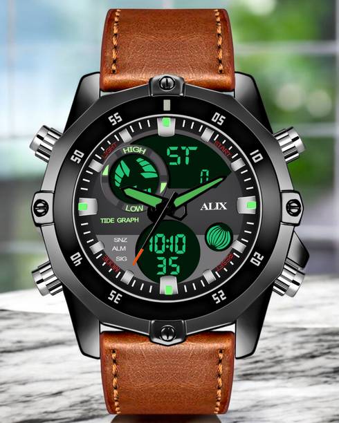 Price History of 3032 TAN ALX Analog Digital Watch For Men 3032 TAN ALX from Flipkart 2 145493064