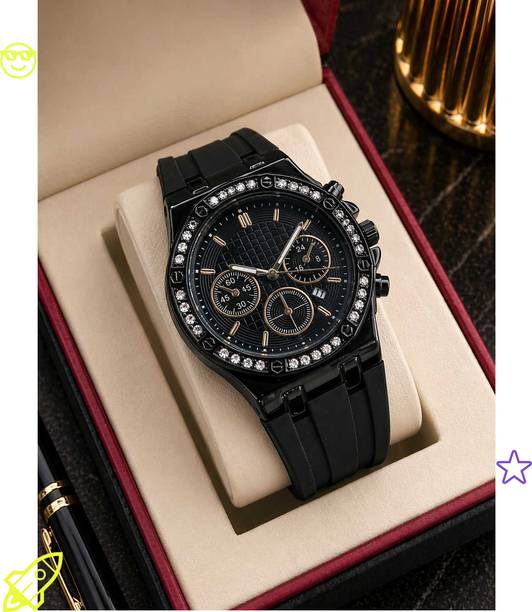 Luxury Black Men’s Watch Analog Watch  - For Men DWDRM 029