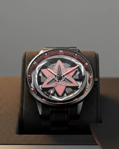 Crosta TENDING WATCH 3D Rotating Wheel Hub Watch Analog Watch  - For Men & Women