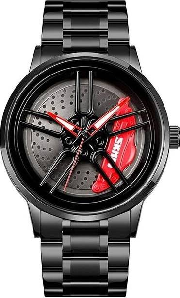 moxil watches New Car Wheel Watch with Rolling Creative Fashion Analog Watch Watch Analog Watch  - For Men