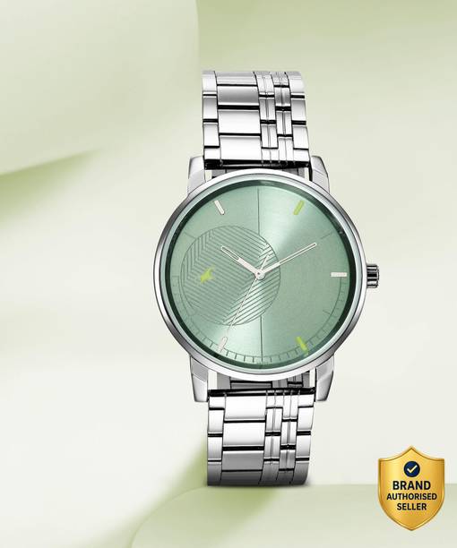 Fastrack Fastrack Stunners Green Dial Silver Metal Strap Analog ...